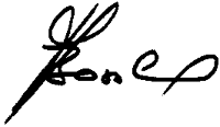 Bosshard Unterschrift